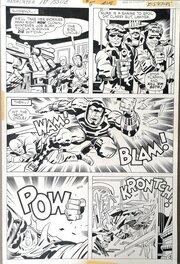 Jack Kirby - Manhunter - Planche originale