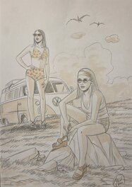 Eden - Illustration ex-libris pour le festival bd de Nandrin