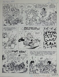 Achdé - Big Twin - gag 21 - Achdé - Planche originale