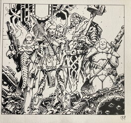 Caza - Le monde d' Arkadi T9 - Planche originale