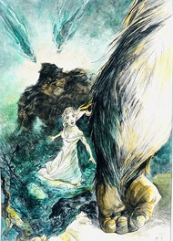Dominique Monféry - Dominique Monfery King Kong - Illustration originale