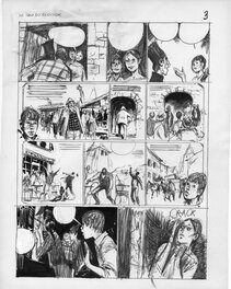 René Follet - Les ZINGARI. Le fou du clocher p3 - Œuvre originale
