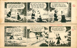 Harold Gray - Little Orphan Annie 9-10 and 9-12-55 - Comic Strip