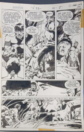 Alex Niño - Captain FEAR - Planche originale