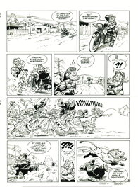 Laurent Verron - Odilon Verjus - Planche originale