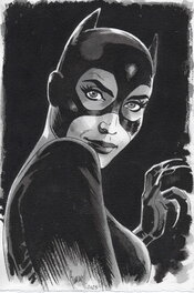 Franck Biancarelli - Catwoman - Illustration originale