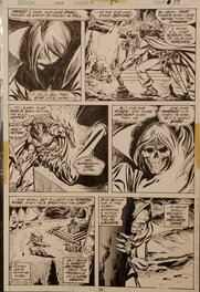 John Buscema - Conan the Barbarian #54 page 17 (1975) - Illustration originale