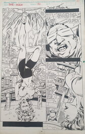 John Byrne - She HULK - Planche originale