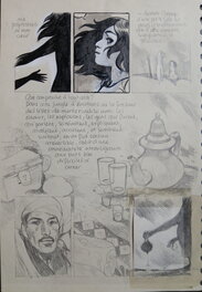Daphné Collignon - Correspondante de guerre - Planche originale