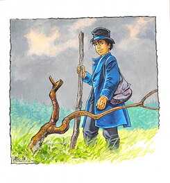 Jean-Charles Kraehn - Bout D'HOMME - Illustration originale