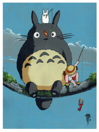 Philippe Bringel - Totoro - Original Illustration