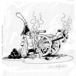 Gil Formosa - Lucky LUKE - Napoleon - Comic Strip