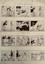 n/a - 1918, Les Belles Images : le rapin pharaon - Planche originale