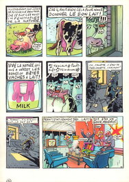 Johan De Moor - La Vache Peaux De Vache pl.10 - Planche originale