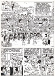 André Taymans - Mac Namara - Tome 2 : L'échappée fantôme - page 10 - André Taymans - Planche originale