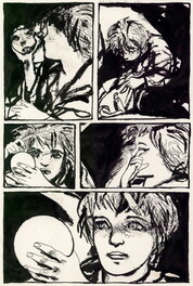 Edmond Baudoin - Salade Niçoise: Quartiers Nord - Planche 23 du récit - Planche originale