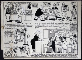 Henri Guilac - Guilac - Les Nouvelles littéraires - N°106 - Comic Strip