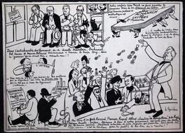 Henri Guilac - Guilac - Les Nouvelles littéraires - N°103 - Comic Strip