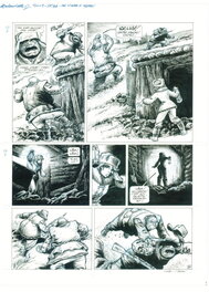Laurent Verron - Mademoiselle J - Planche originale