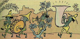 Détail de la planche imprimée