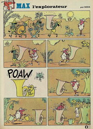 La planche en page 3 du n° 1096 du Journal Tintin