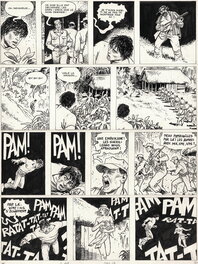 Milo Manara - Hp et Giuseppe Bergman - Planche originale