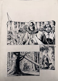 César Spadari - Hooded Justice, Part 2 FIRST PAGE - Comic Strip