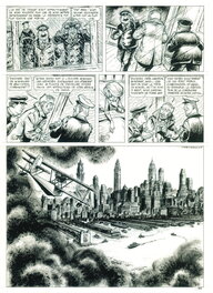 Laurent Verron - Mademoiselle J - Planche originale