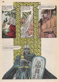 Planche publiée, édition espagnole Planche publiée, édition espagnole