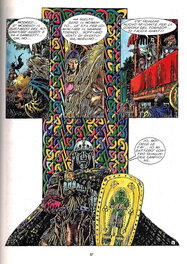 Planche publiée, edition italienne Planche publiée, edition italienne