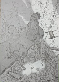 Eruthoth - "Ça te dirait qu'on aille à la campagne ? " - Original Illustration