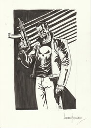 Leandro Fernandez - The punisher - Illustration originale