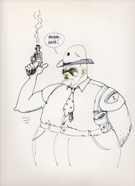 Frank Margerin - Shériff - Original art