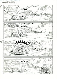 Laurent Verron - Boule & Bill - Planche originale