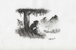 Matthieu Blanchin - Blanchin - Illustration originale