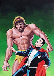 Mario Caria - Mandrake the Magician 284 - Couverture Originale (1ère série Remparts) - Original Cover