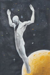 David COCHARD - Dr MANHATTAN - Illustration originale
