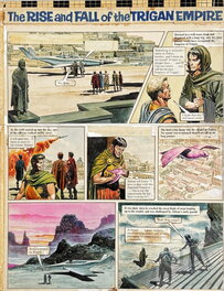 Don Lawrence - The RISE and FALL of the TRIGAN EMPIRE - “Revolution in Zabriz”/ “Kolonie in opstand” (Dutch title) - Comic Strip