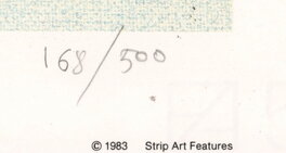 Nr. 168 of 500_1983 Strip Art Features Nr. 168 of 500_1983 Strip Art Features