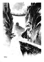 Dragan Paunovic - Japon Médiéval - Illustration 01 - Illustration originale