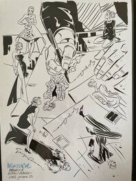 Antonio Lapone - Omaggio a Giorgio Armani - Illustration originale