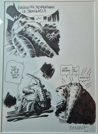 Manu Larcenet - Valerian, l'armure du Jakolass - Planche originale