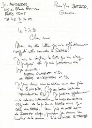 Correspondance 1 page 1 Correspondance 1 page 1