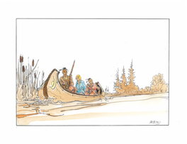 Gilles Mezzomo - Mezzomo - Illustration originale