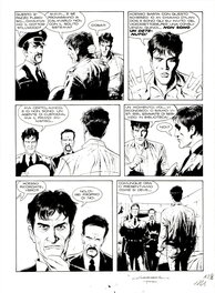 Corrado Roi - Dylan Dog gigante #10 - Planche originale