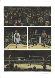 Aude Samama - Aude Samama - A l'ombre de la gloire p. 76 - Planche originale