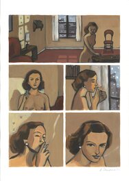 Aude Samama - Aude Samama - A l'ombre de la gloire p. 52 - Planche originale