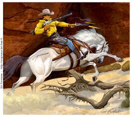 Gil Formosa - TEX WILLER - Illustration originale