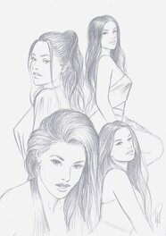 Laurent Paturaud - Quatuor de Charme - Illustration originale