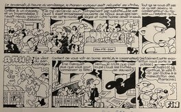 Jean-Claude Poirier - Poirier, Supermatou, L’énigme de la momie, planche n°5 de fin, PifGadget#545, 1979. - Comic Strip